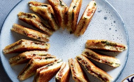 Prosciutto, Watercress, and Fontina Toasties