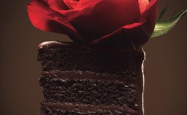 "Top Tier" Devil's Food Cake with Sour Cream-Fudge Frosting