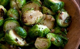 Stir-Fried Brussels Sprouts