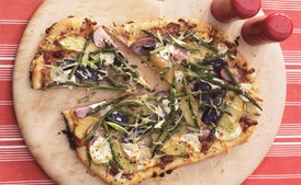 Goat-Cheese Pizza