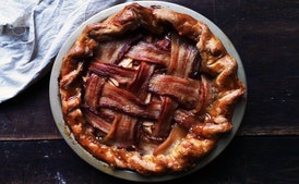 Bacon-Latticed Apple Pie