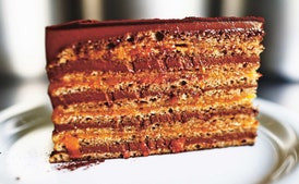Buckwheat, Bergamot & Blood Orange Chiffon Cake