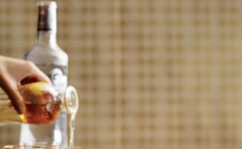 Charred Rosemary–Infused Vodka