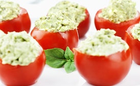 Cherry Tomatoes Stuffed With Avocado