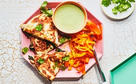 Mushroom Quesadillas
