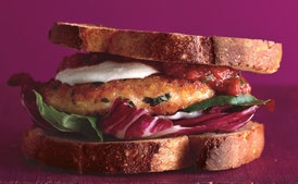 Chicken Parmesan Burgers
