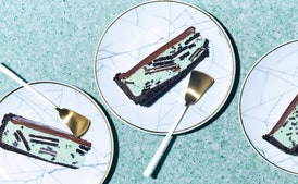Chocolate Grasshopper Ice Cream Tart
