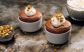 Chocolate-Raspberry Soufflé