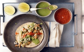 Chopped Fried-Fish Tacos (Tacos de Salpicón de Pescado)