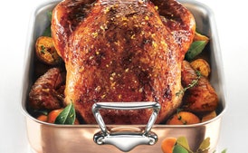 Clementine-Salted Turkey with Redeye Gravy