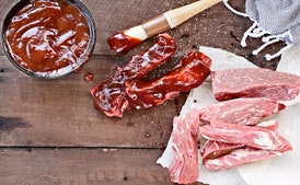 Country-Style Pork Ribs with Bourbon and Coke BBQ Sauce