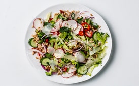Cracked Farro and Broccoli Salad