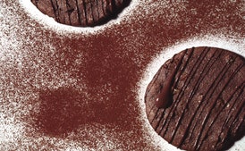 Crisp Cocoa-Pecan Cookies