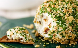 Date & Blue Cheese Ball