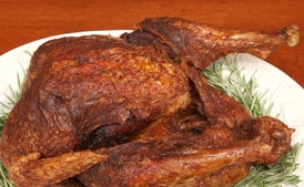 Deep-Fried Turkey with Herbs