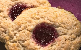 Double-Lemon Thumbprint Scones