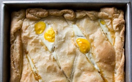 Egg, Potato, and Prosciutto Pie