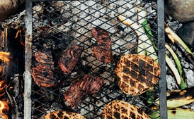 Ember-Roasted Corn and Leeks