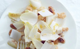 Endive Salad with Toasted Walnuts and Breadcrumbs