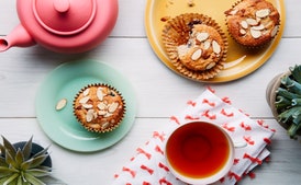 Flourless Almond-Blueberry Muffins