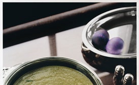 Fresh Pea and Mint Soup