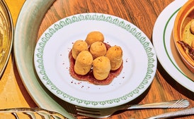Goat Cheese Croquettes With Spiced Membrillo