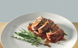 Honey-Marinated Pork with Gremolata