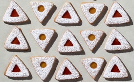 Honey-Vanilla Linzer Cookies
