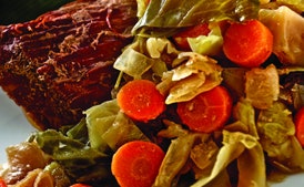 Irish Channel Corned Beef and Cabbage