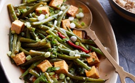 Manchurian Green Beans with Tofu
