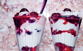 Maraschino Cherry Parfaits