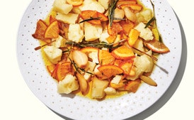 Marinated Manchego With Orange Preserve