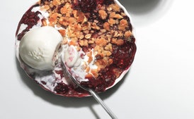 Mixed-Berry Oatmeal Crisps