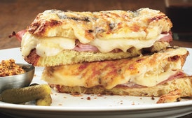 Mushroom Croque-Monsieur