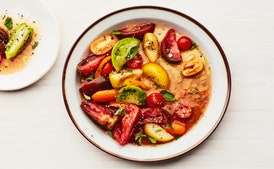 Oregano-Marinated Tomato Salad