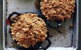 Pear Crisps with Vanilla Brown Butter