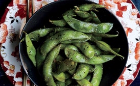 Peppery Edamame