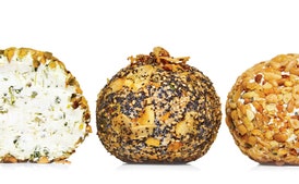 Pine Nut and Feta Cheese Ball