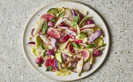 Radish Rainbow Salad