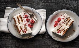 Raspberry-Lemon Icebox Cake