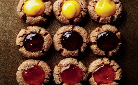 Roasted-Almond Thumbprints
