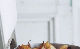 Roasted Potatoes and Shallots