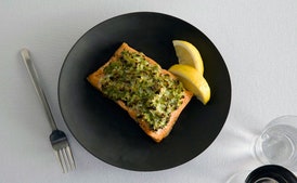 Scallion Crusted Artic Char