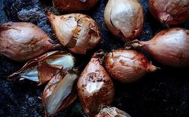 Slow-Roasted Shallots in Skins
