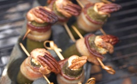 Smoked Stuffed Chile Poppers