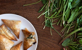 Spinach and Sorrel Spanakopita
