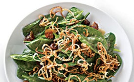 Spinach Salad with Dates