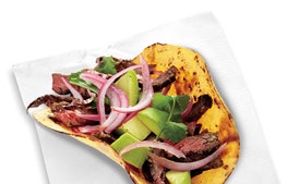 Steak and Jalapeño Tacos