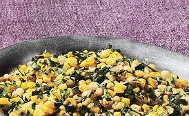 Summer Corn Sauté with Tons of Herbs