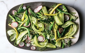 The Crunchiest Vegetable Salad